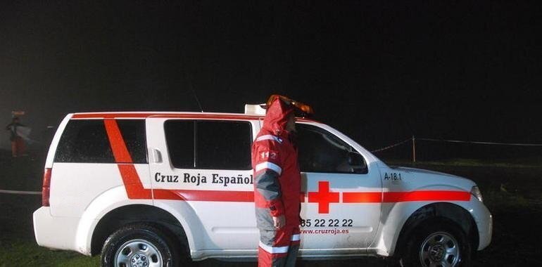 Una unidad movil de la Cruz Roja