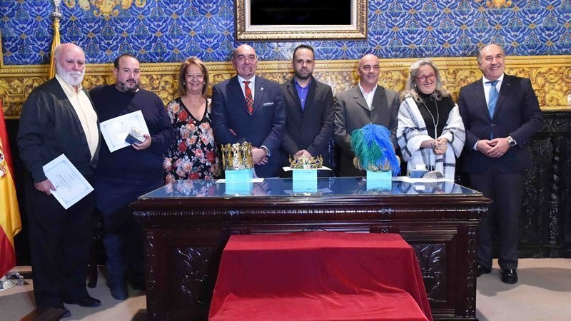 PRESENTACION DE LOS REPRESENTANTES REYES MAGOS EN ALGECIRAS