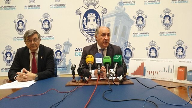 Landaluce y Fernández durante la convocatoria ante los medios de comunicación