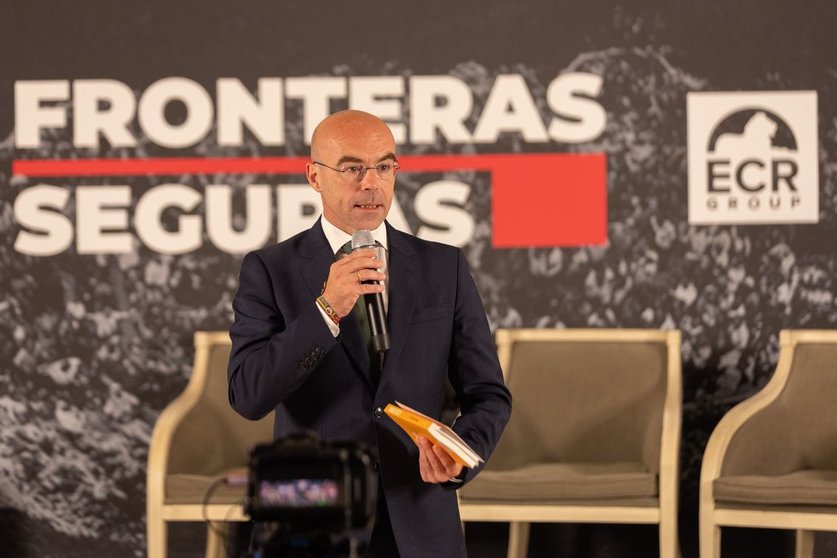 Jorge Buxadé, en Algeciras