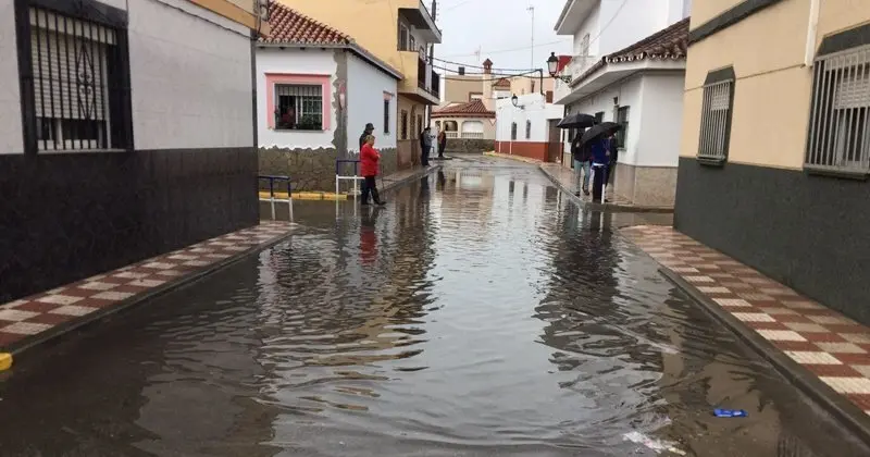 Las lluvias ca&iacute;das han dejado mas de un centenar de incidencias en la comarca, sobre todo en Los Barrios y San Roque (3)