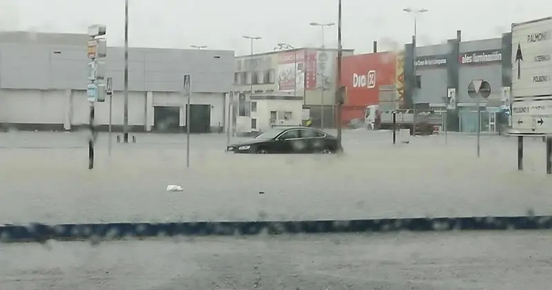 Las lluvias ca&iacute;das han dejado mas de un centenar de incidencias en la comarca, sobre todo en Los Barrios y San Roque (8)