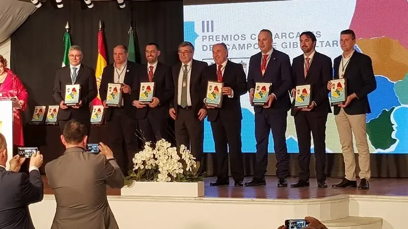 III Premios Comarcales, todos los alcaldes de la comarca premiados por Mancomunidad