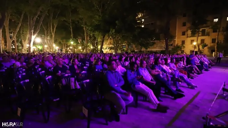 Lleno en la apertura del V Encuentro de Guitarra Paco de Luc&iacute;a en el Parque Mar&iacute;a Cristina de Algeciras (9)