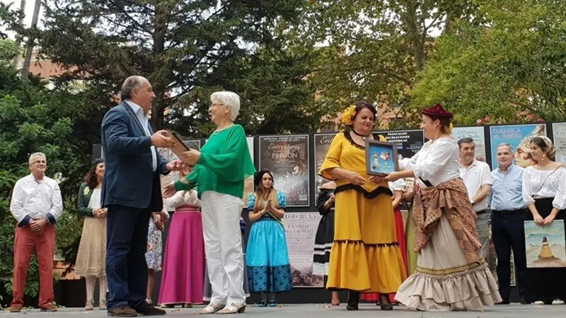 Landaluce durante la entrega de premios
