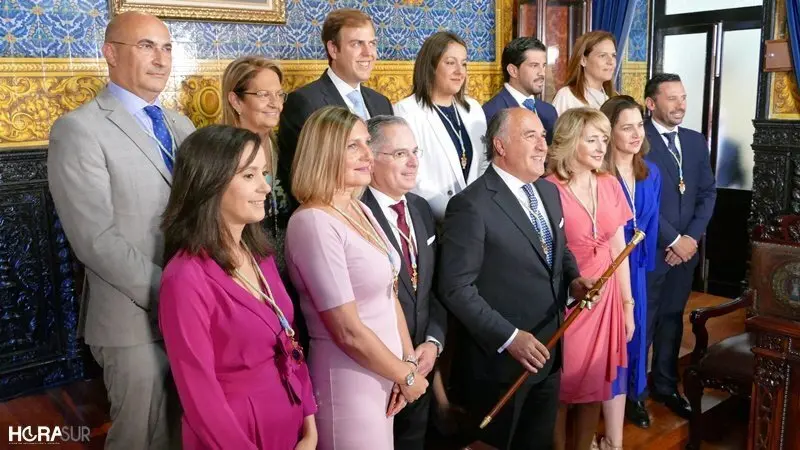 Acto de constituci&oacute;n de la XI Corporaci&oacute;n de Algeciras, que ha elegido a Jos&eacute; Ignacio Landaluce, alcalde de la ciudad (24)