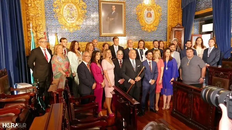 Acto de constituci&oacute;n de la XI Corporaci&oacute;n de Algeciras, que ha elegido a Jos&eacute; Ignacio Landaluce, alcalde de la ciudad (28)