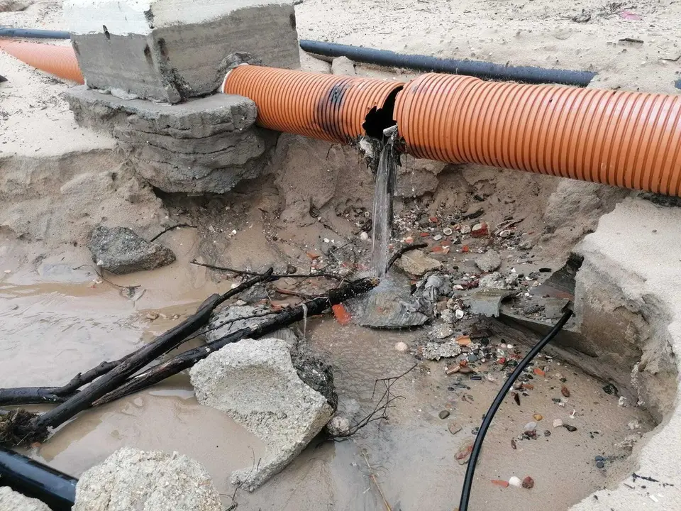 Imagen actual de la Playa del Rinconcillo