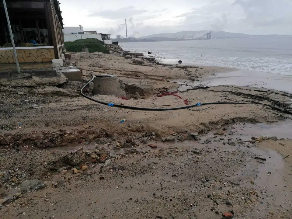 Imagen actual de la Playa del Rinconcillo