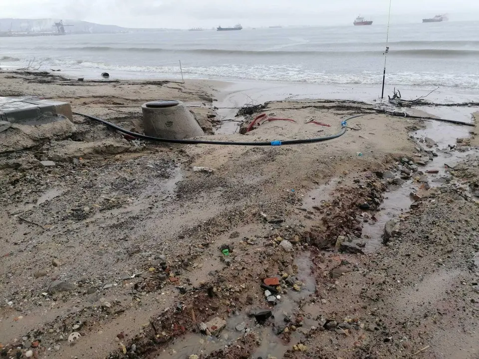 Imagen actual de la Playa del Rinconcillo