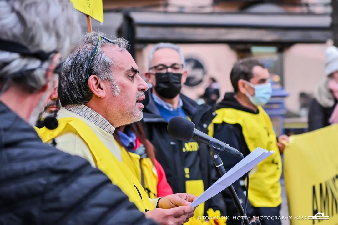 Protesta de Amnist&iacute;a Internacional en Algeciras contra la guerra en Ucrania - Tomoyuki Hotta (23)