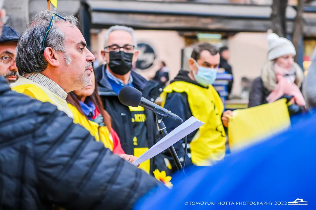 Protesta de Amnist&iacute;a Internacional en Algeciras contra la guerra en Ucrania - Tomoyuki Hotta (24)