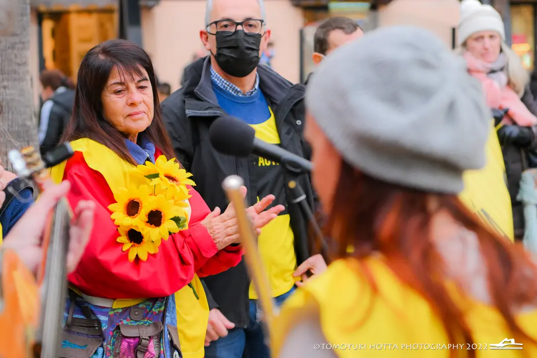 Protesta de Amnist&iacute;a Internacional en Algeciras contra la guerra en Ucrania - Tomoyuki Hotta (25)