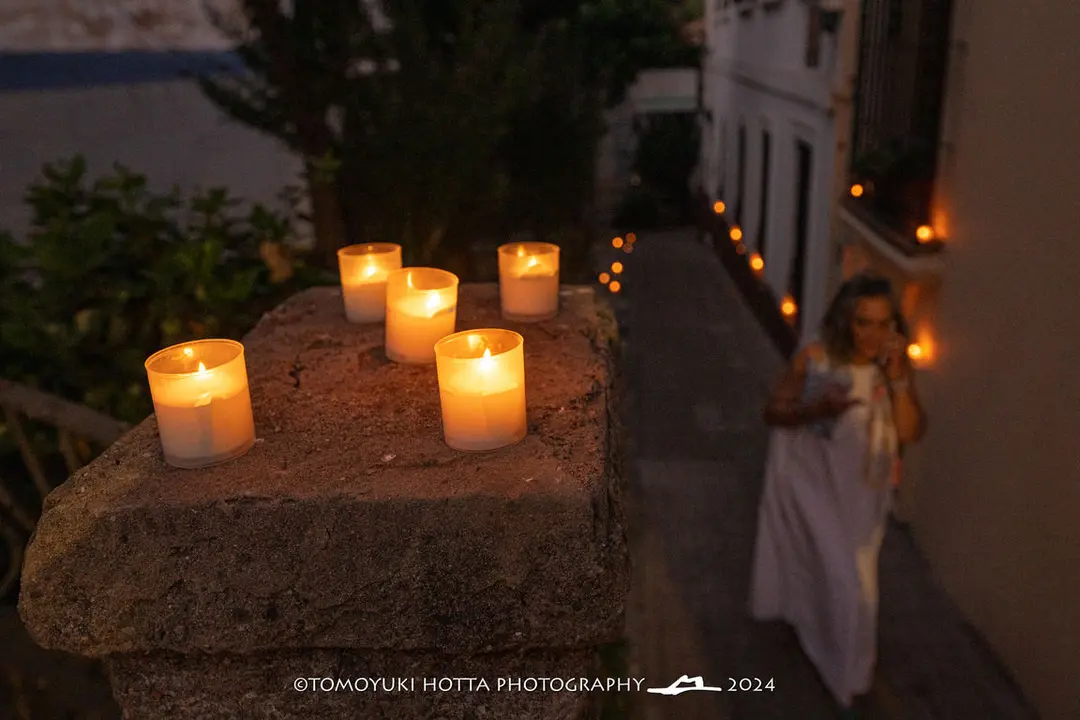 Noche de las Velas. Foto Tomoyuki Hotta