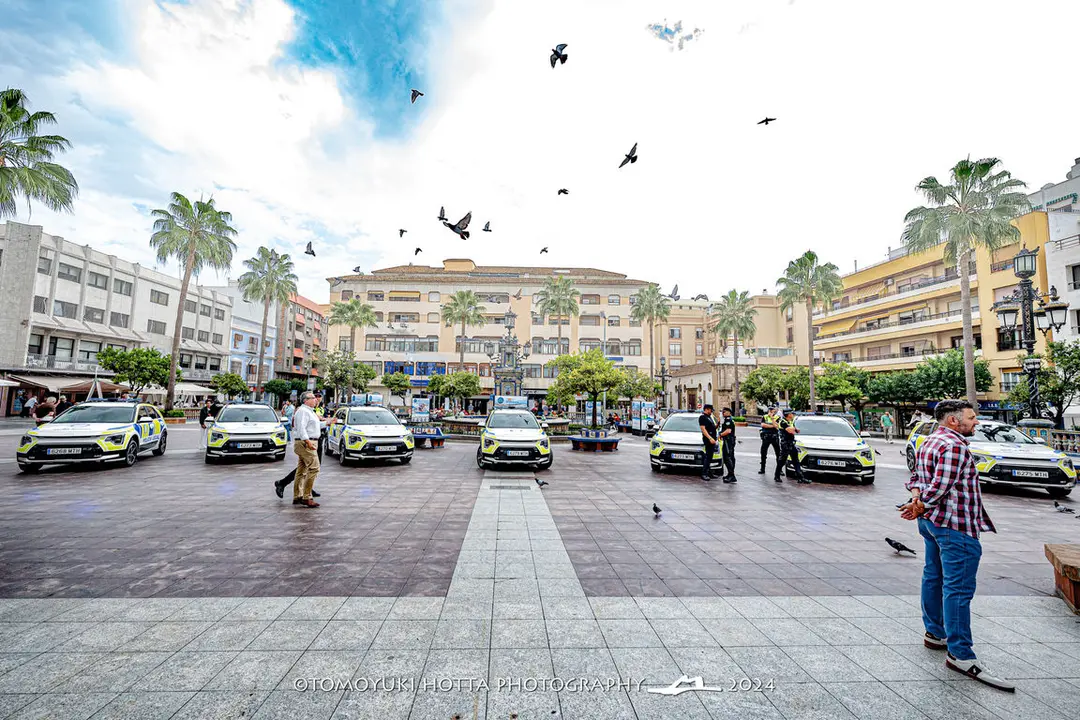 Nuevos veh&iacute;culos Polic&iacute;a Local. Foto Tomoyuki Hotta