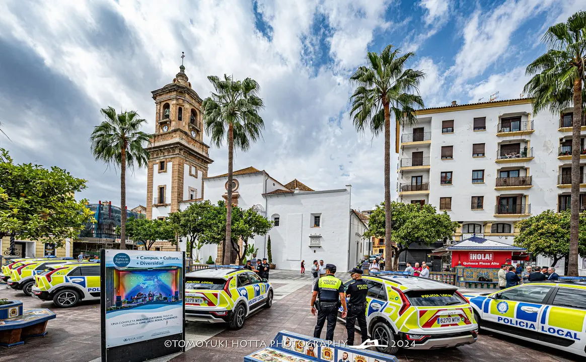 Nuevos veh&iacute;culos Polic&iacute;a Local. Foto Tomoyuki Hotta (11)