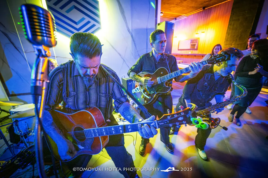 Johny Moon & The Selenites. Foto Tomoyuki Hotta