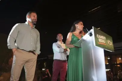 Macarena Olona, tras conoocer los resultados (1)