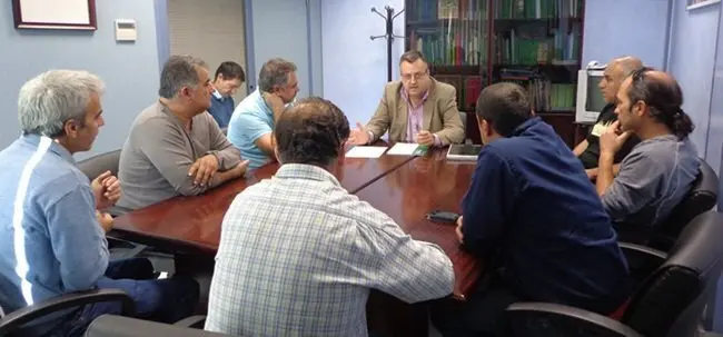 Reunion con trabajadores Comesa noviembre 2013