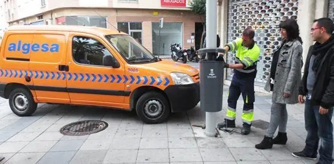 ALGESA MONTAJE DE PAPELERA
