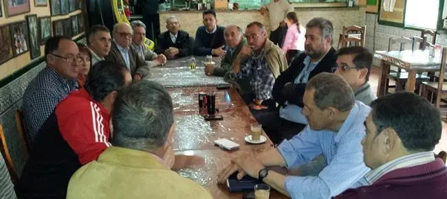 Reunion Partido Andalucista con El Cobre