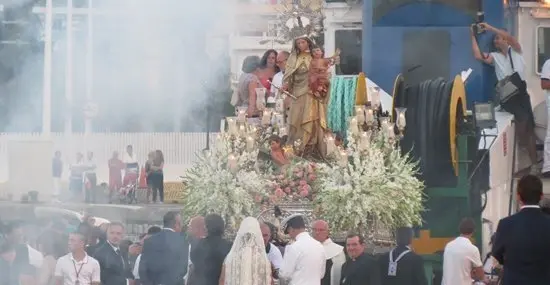 Procesi&oacute;n de la Virgen del Carmen