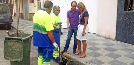 Pajares supervisa trabajos Emalgesa Cuesta Rayo, Sep2013