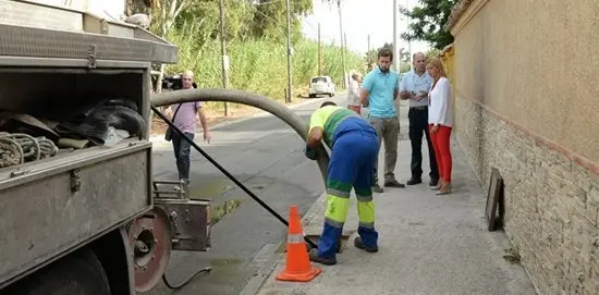 limpieza imbornales la mediana