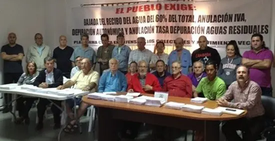 Convocatoria Manifestacion Agua, 31 Mayo