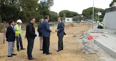 Visita obras calle Olivo