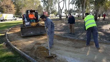 trabajo mejoras parque pepe gazquez