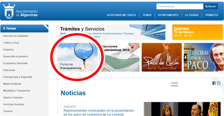 web municipal