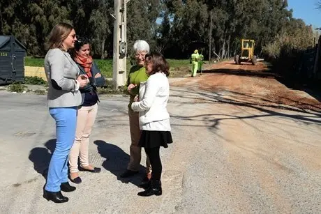 VISITA OBRA CARRETERA LA MEDIANA