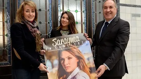 ALCALDIA VISITA DE LA ARTISTA SARAY