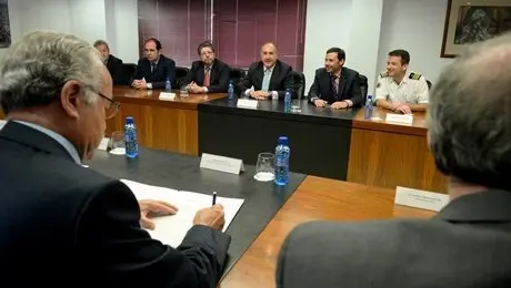 FIRMA DE CONVENIO ENTRE LA APBA Y BOMBEROS