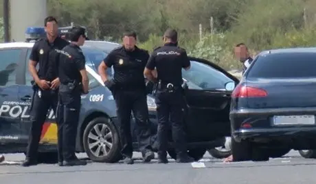 Imagen de archivo de una actuaci&oacute;n policial