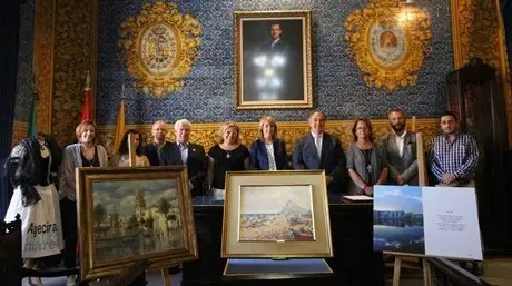 FIRMAS DE CONVENIOS DE CESION DE NUEVOS FONDOS PARA EL MUSEO MUNICIPAL