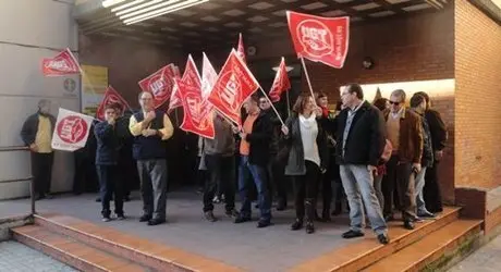Protestas Correos, Feb2014