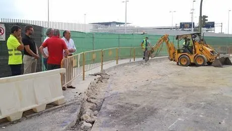 OBRAS ROTONDA OJO DEL MUELLE