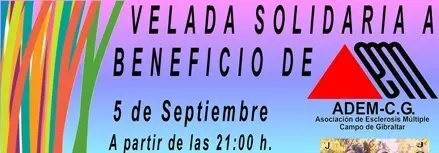 CARTEL VELADA esclerosis