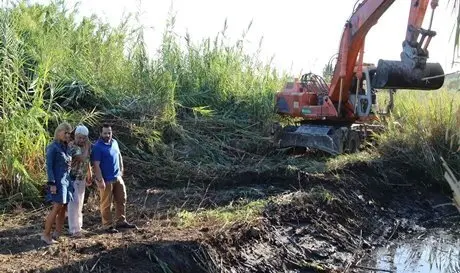 Limpieza del cauce del Cach&oacute;n