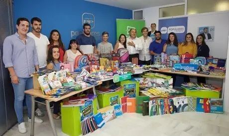 entrega material escolar