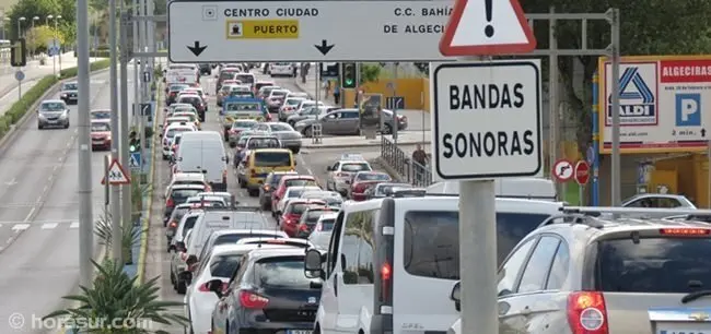 Colas en Perez Arriete, Algeciras