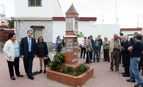 VISITA A MONOLITO VIRGEN DEL CARMEN AVV.