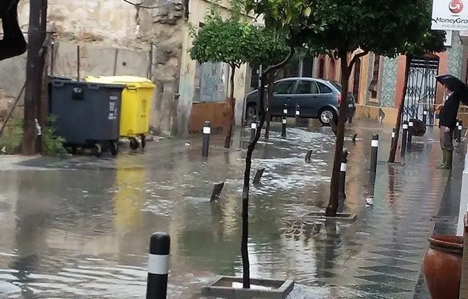 Temporal en Algeciras (Archivo)