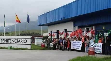 Protesta Sindical Botafuegos Carcel