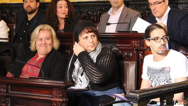Concejales de ASSP en un Pleno