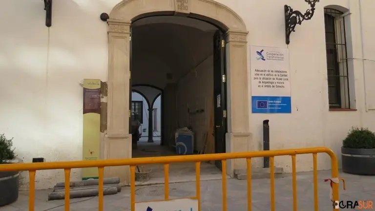 Obras en el edificio La Caridad
