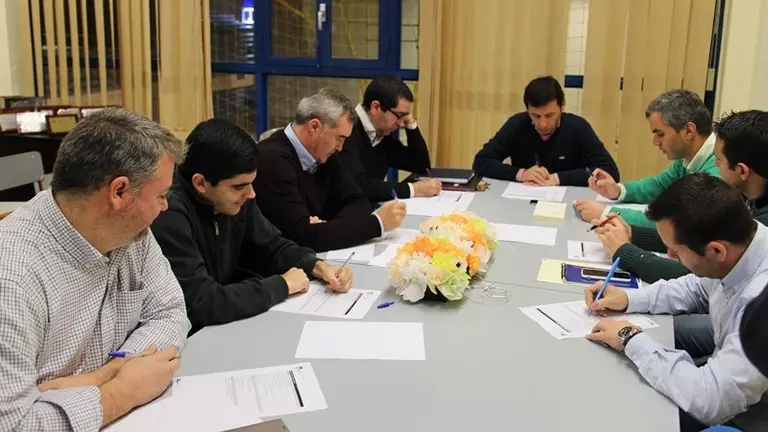 Jurado reunido esta ma&ntilde;ana