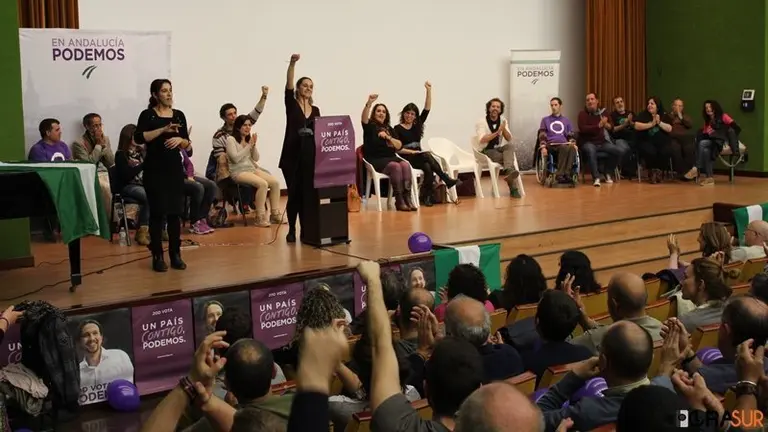 Mitin Podemos Teresa Rodriguez Dic2015